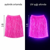 Hawaii Parti Eteği Neonlu Pembe 40 cm
