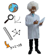 Albert Einstein Kostümü Çocuk