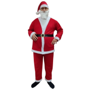 Noel Baba Kostümü Polar