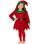 Elf Kostümü Kız Çocuk