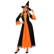 Halloween Cadı Kostümü Bayan Yetişkin