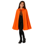 Halloween Balkabağı Pelerini Çocuk
