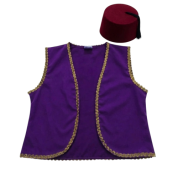 Alaaddin Yelek Başlık Set Çocuk