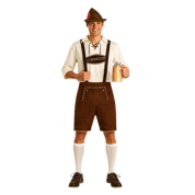 Oktoberfest Bavyera Alman Erkek Kostümü