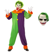 Joker Palyaço Kostümü Çocuk