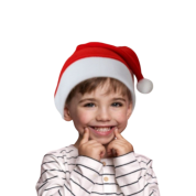 Çocuk Noel Baba Şapkası Polar