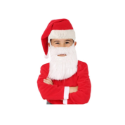 Noel Baba Şapka Sakal Set Çocuk