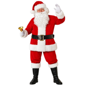 Noel Baba Kostümü Polar Lüx