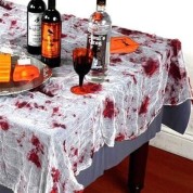 Halloween Kanlı Masa Örtüsü Dikdörtgen 150x213