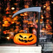 Halloween Azrail Orağı Plastik Tırpan