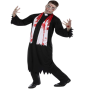 Zombi Rahip Kostümü