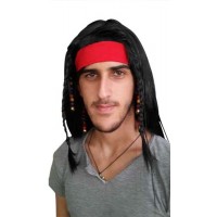 Korsan Kaptan Jack Sparrow Peruk