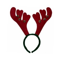 Geyik Figürlü Zilli Yılbaşı Taç