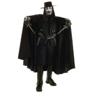 V For Vendetta Kostümü Yetişkin