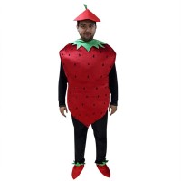 Çilek Kostümü Yetişkin