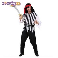 Korsan Kostümü Yetişkin Erkek