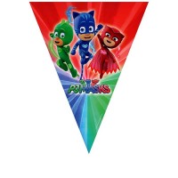 PijaMaskeliler Üçgen Flama Bayrak