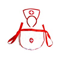 Hemşire Taç Önlük Set