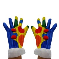 Palyaço Eldiveni Renkli