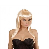 Gold Renk Parti Peruğu Uzun Saç